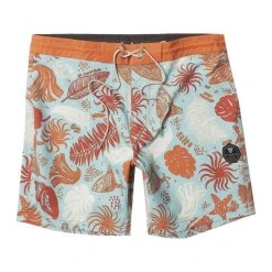 Vissla TC Pacific O Blue 13" Kids Boardshort In Aqua