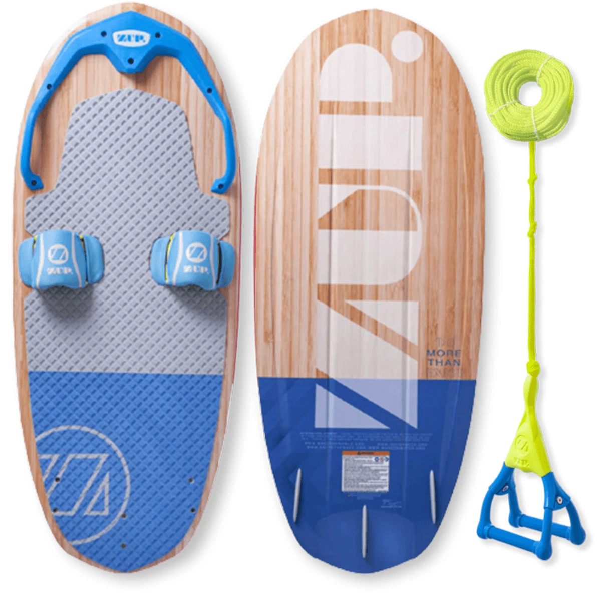 ZUP DoMore 2.0 Board W/ DoubleZUP Tow Handle & Rope - Image 2
